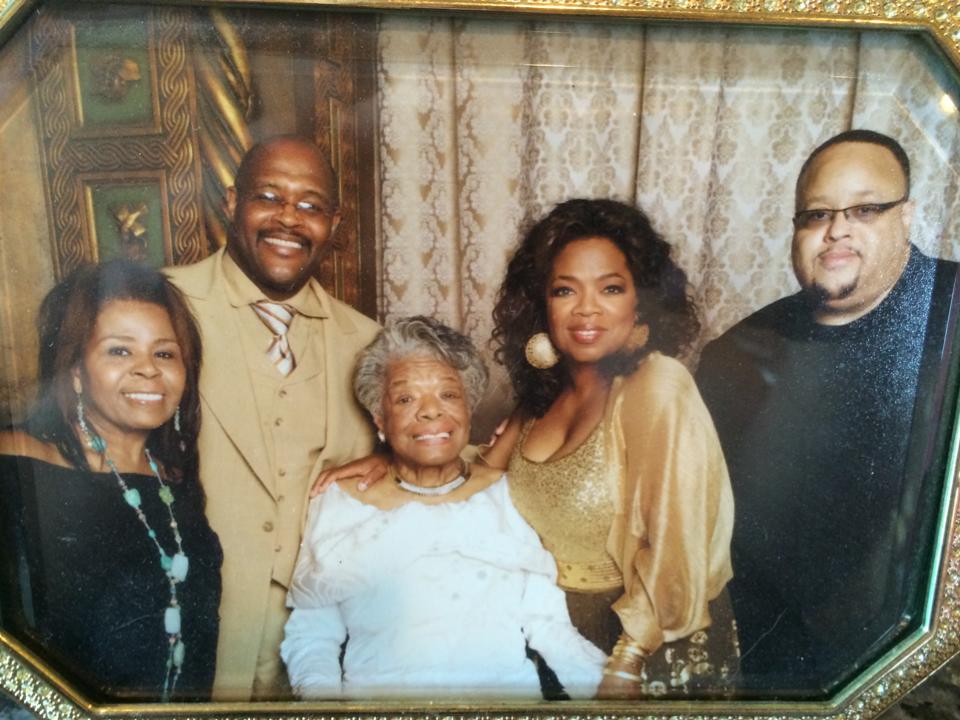 Fred & Maya Angelou