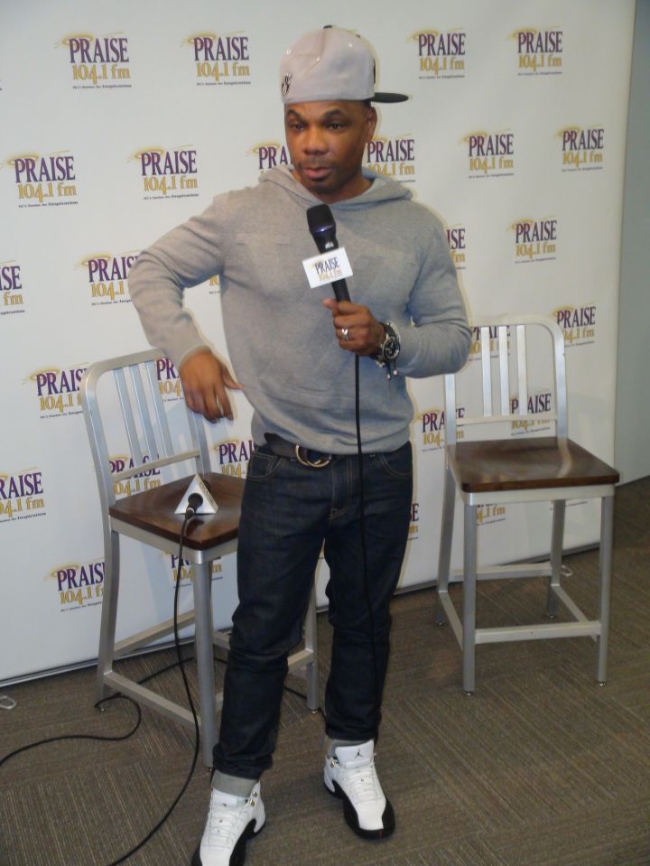 Kirk Franklin & Tasha Page-Lockhart @ Praise 104.1