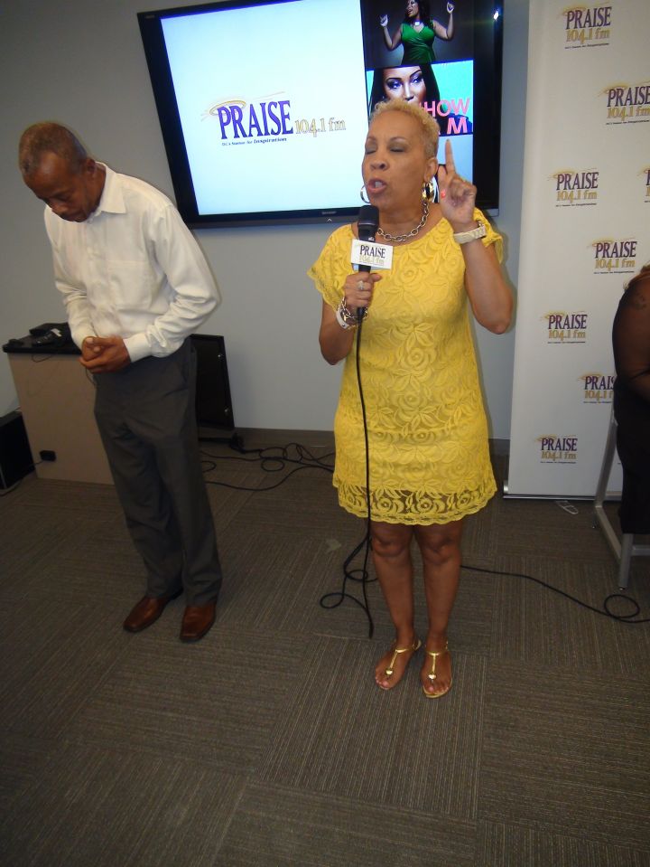 Kirk Franklin & Tasha Page-Lockhart @ Praise 104.1