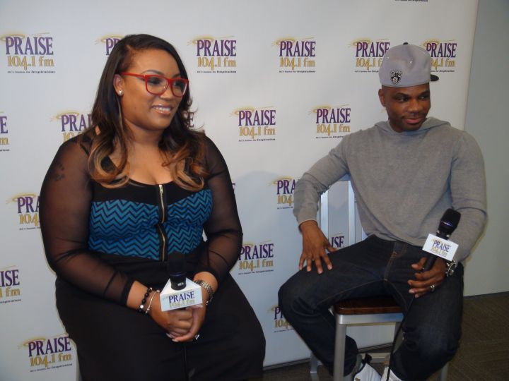 Kirk Franklin & Tasha Page-Lockhart @ Praise 104.1