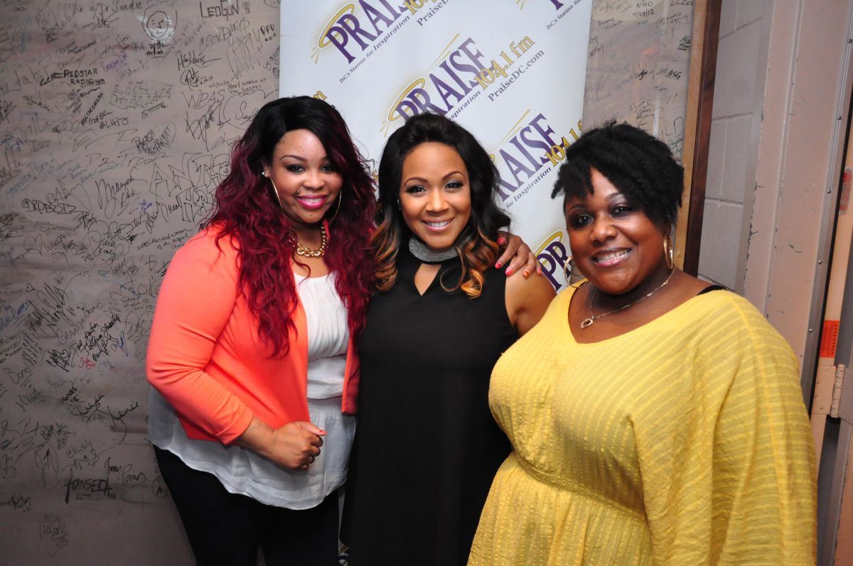 Praise 104.1 Erica Campbell Meet & Greet