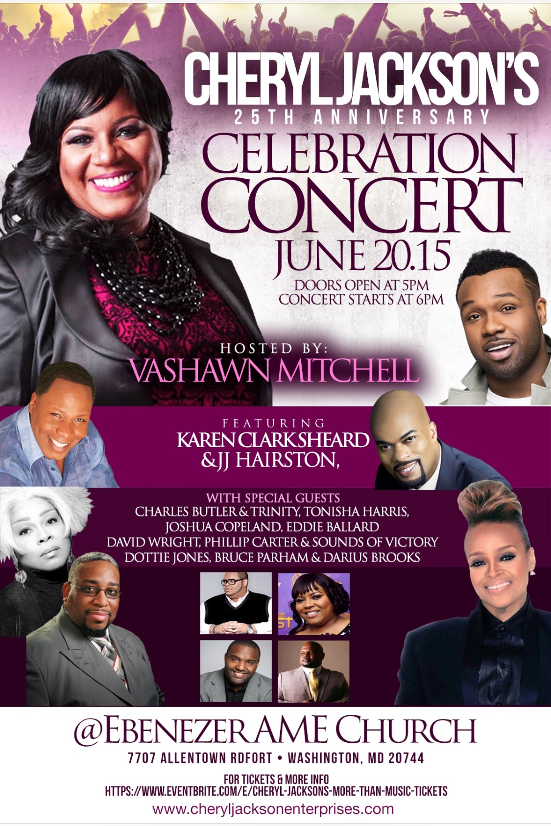 Cheryl Jackson Anniversary Concert
