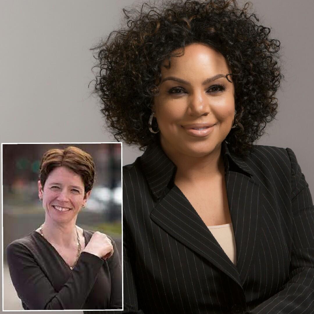 Denise Hill and Dr. Beers