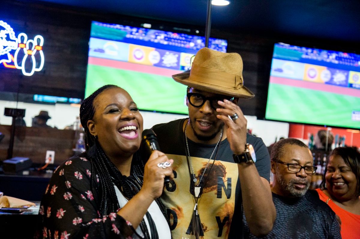 Deitrick Haddon Praise Bowling Party
