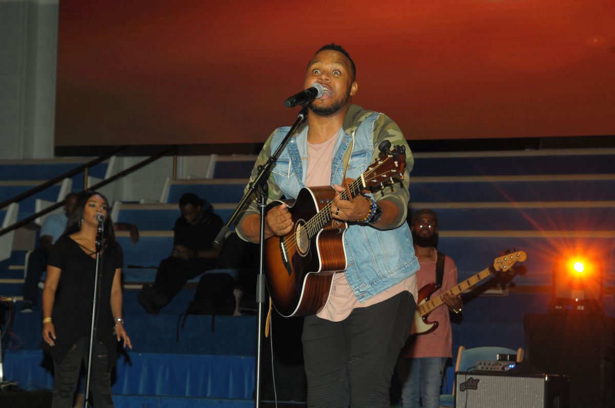 Todd Dulaney At The 2017 Spirit Of Praise
