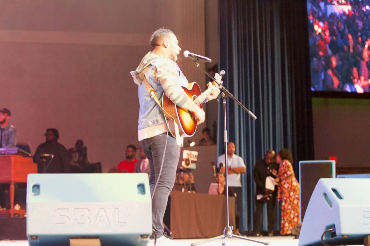 Todd Dulaney At The 2017 Spirit Of Praise