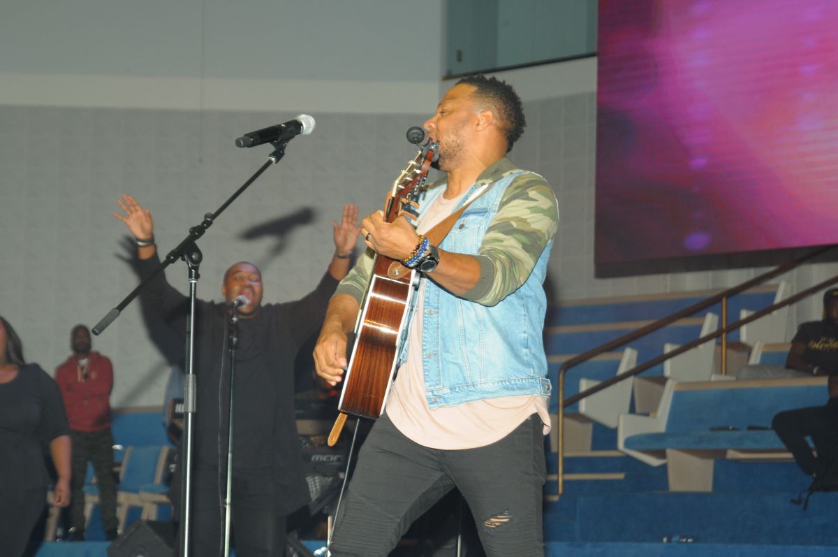 Todd Dulaney At The 2017 Spirit Of Praise