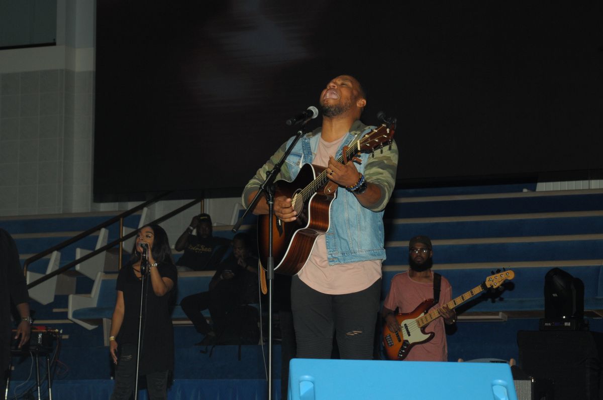 Todd Dulaney At The 2017 Spirit Of Praise