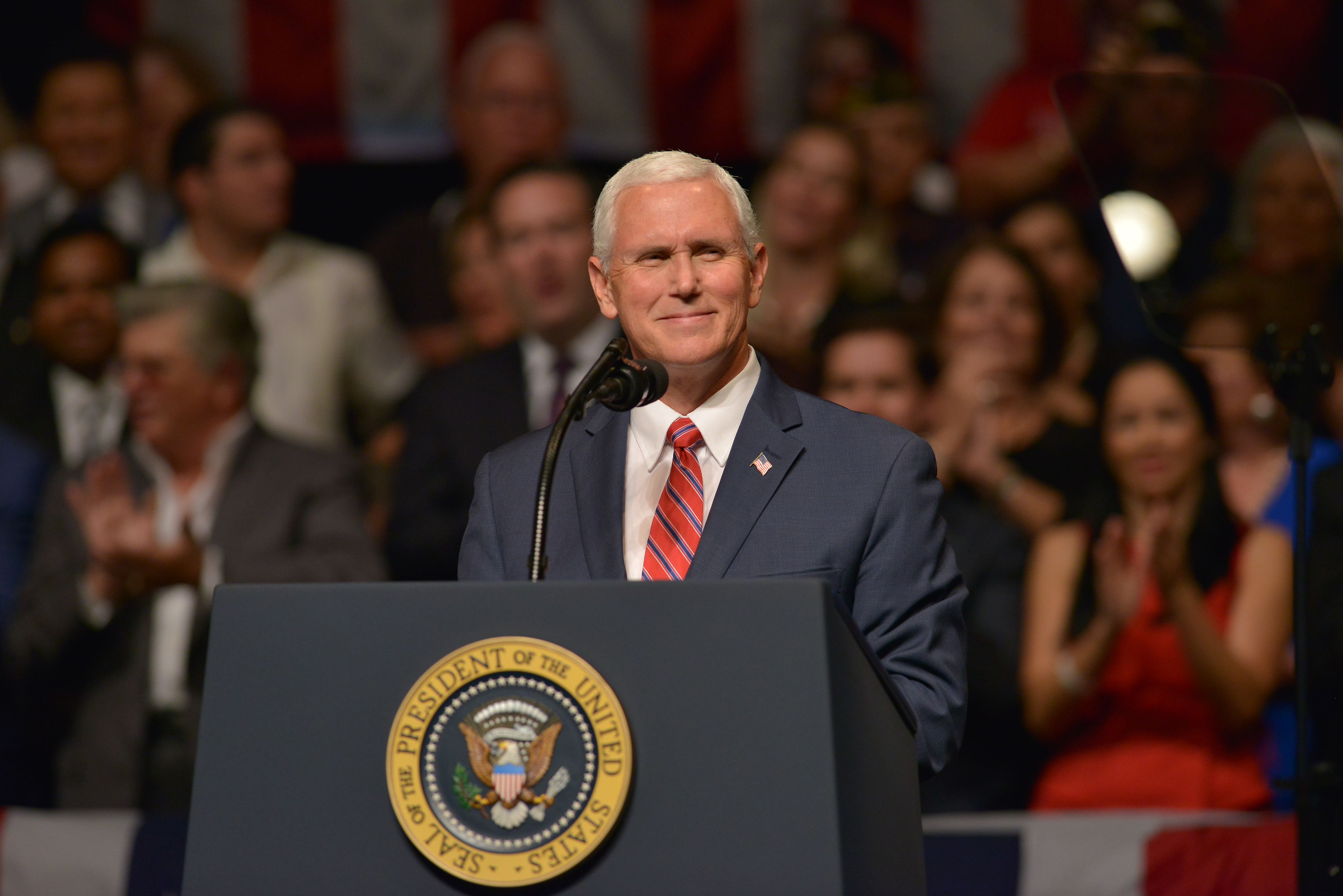 U.S. President Donald Trump delivers remarks on the Cuba Policy