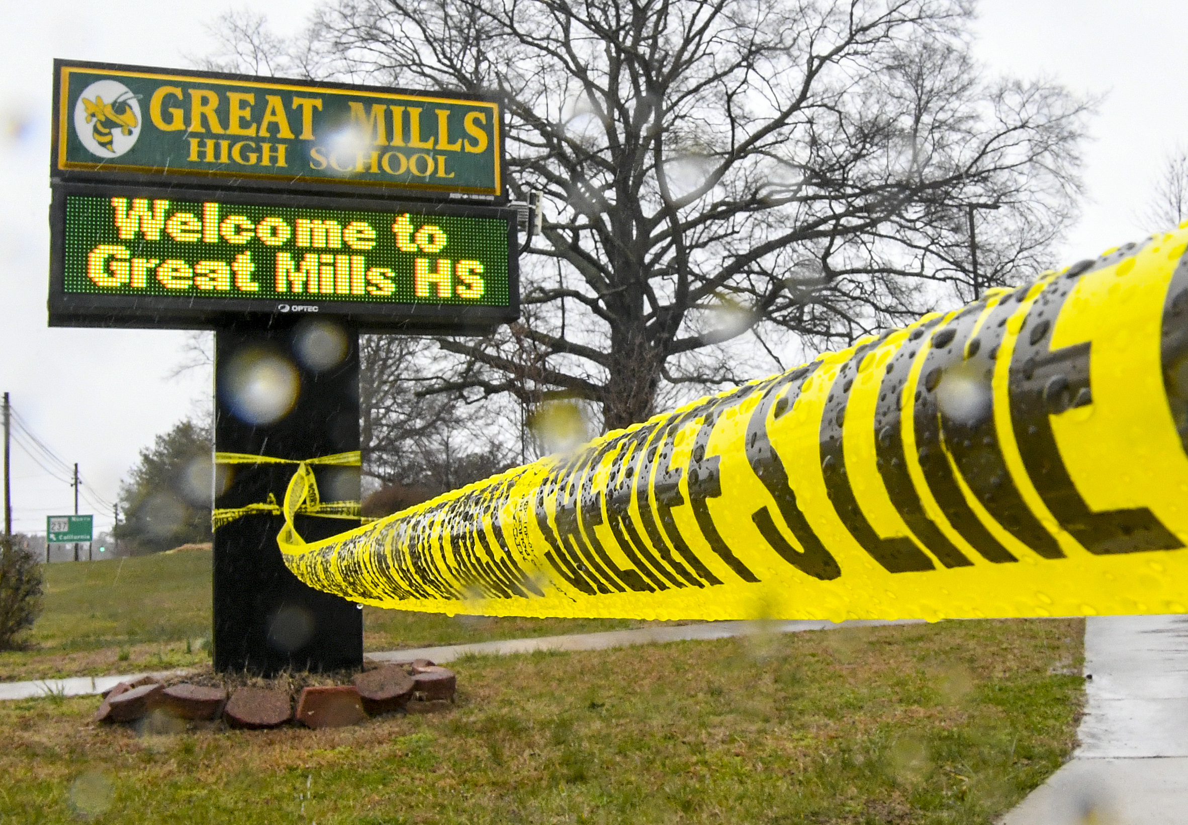 Two students were critically injured and a gunman died in a shooting at Great Mills High School in Southern Maryland Tuesday morning as classes began, according to the Saint Marys County Sheriffs Office