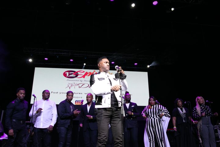 Jonathan Nelson & Purpose At the 12th Annual Spirit Of Praise Celebration