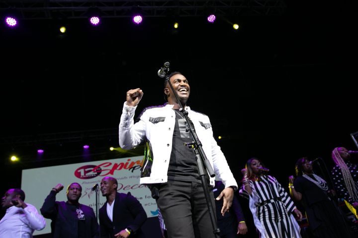 Jonathan Nelson & Purpose At the 12th Annual Spirit Of Praise Celebration