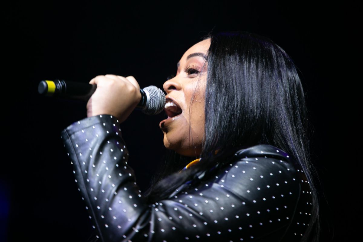 Koryn Hawthorne At the 12th Annual Spirit Of Praise Celebration