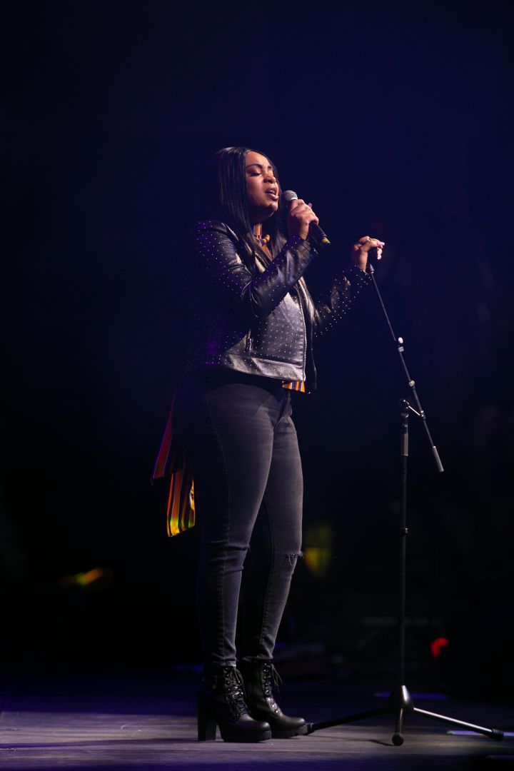 Koryn Hawthorne At the 12th Annual Spirit Of Praise Celebration