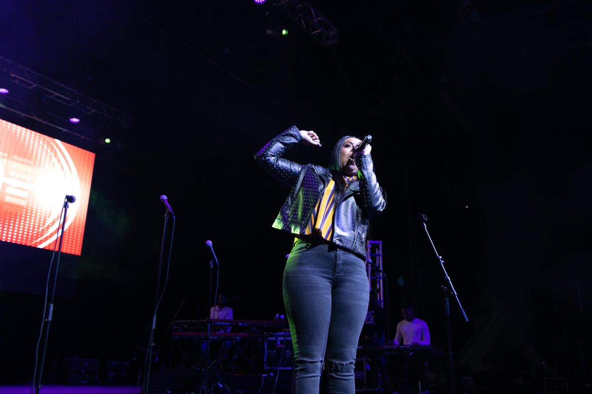 Koryn Hawthorne At the 12th Annual Spirit Of Praise Celebration