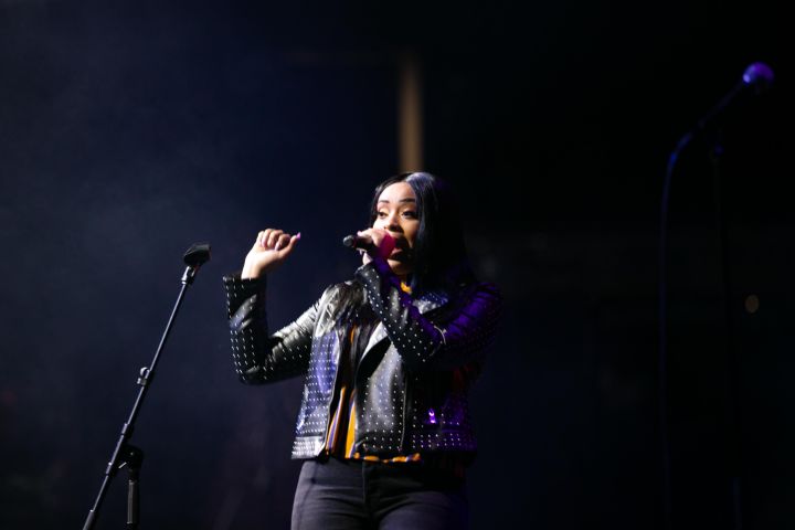 Koryn Hawthorne At the 12th Annual Spirit Of Praise Celebration