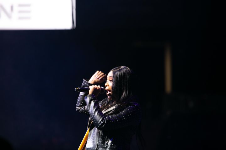 Koryn Hawthorne At the 12th Annual Spirit Of Praise Celebration