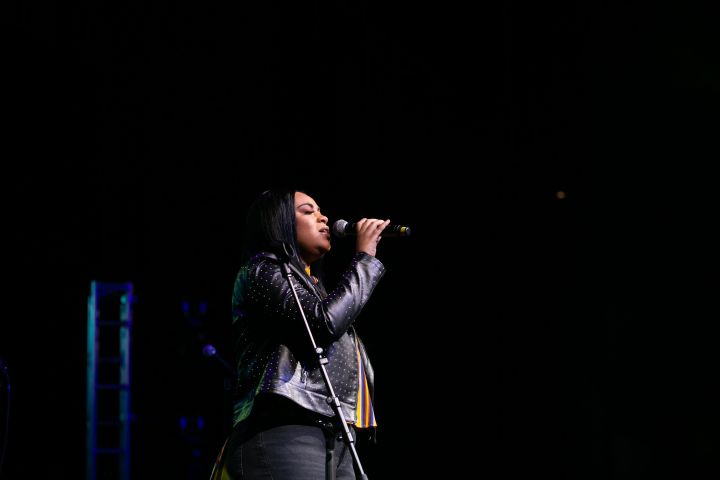 Koryn Hawthorne At the 12th Annual Spirit Of Praise Celebration
