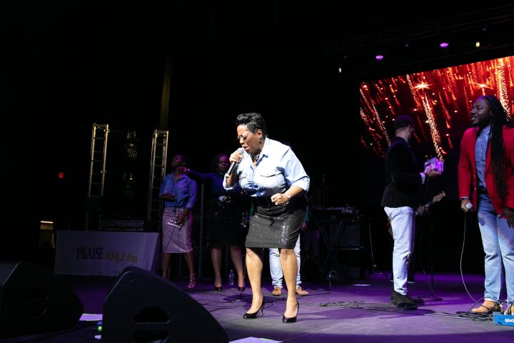 Kurt Carr At the 12th Annual Spirit Of Praise Celebration