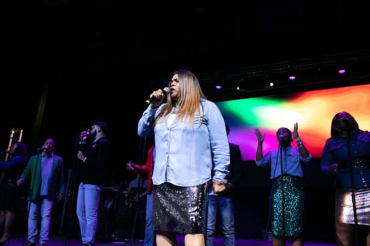 Kurt Carr At the 12th Annual Spirit Of Praise Celebration
