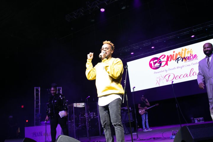 Travis Greene At The 12th Annual Spirit Of Praise Celebration