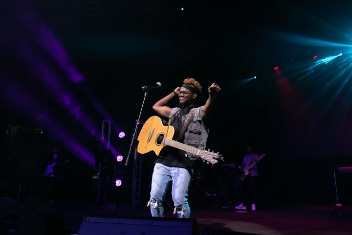 Travis Greene At The 12th Annual Spirit Of Praise Celebration