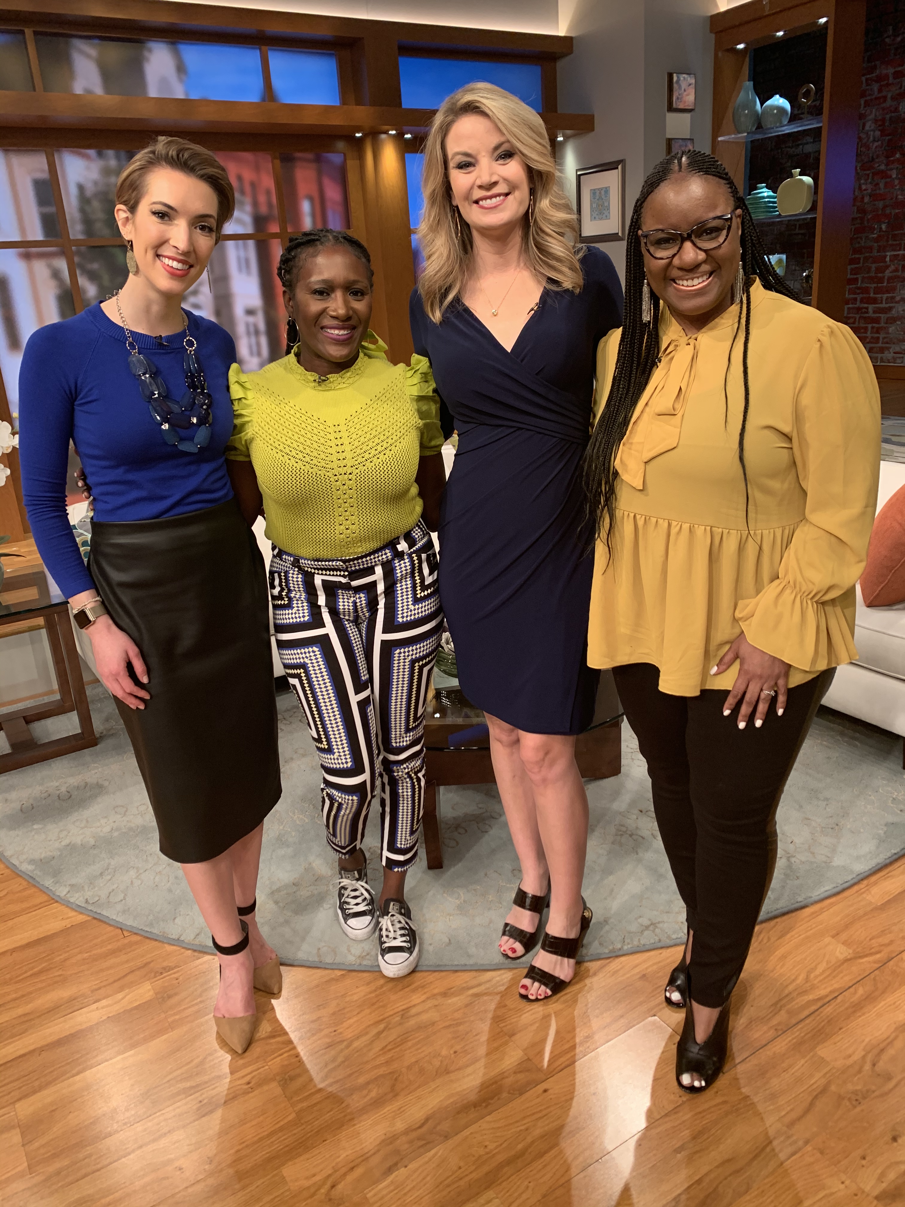 Cheryl Jackson & Vic Jagger At WUSA 9