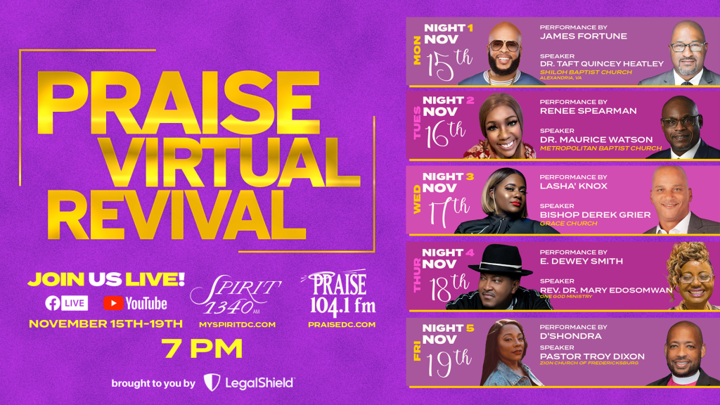 Praise Virtual Fall Revival - Full Week