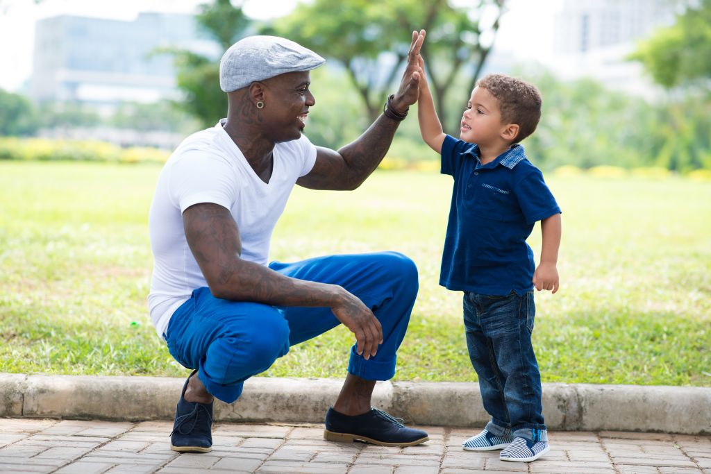 Father & Son Hi-5