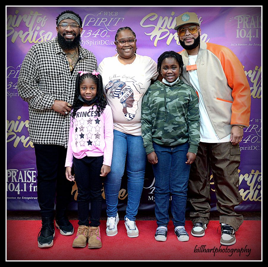 Spirit of Praise Pastor Mike Jr & James Fortune Meet & Greet Photos