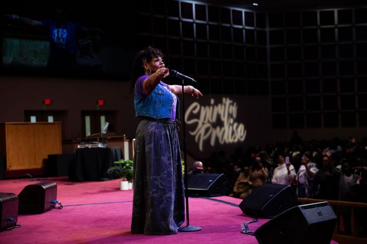 Tasha Cobbs-Leonard at the 15th Annual Spirit of Praise
