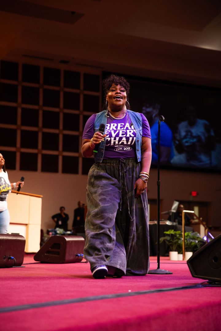 Tasha Cobbs-Leonard at the 15th Annual Spirit of Praise