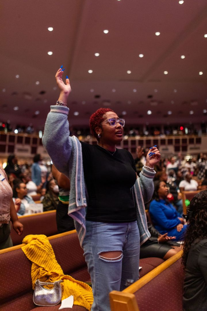 The Wells Fargo 16th Annual Spirit of Praise Crowd