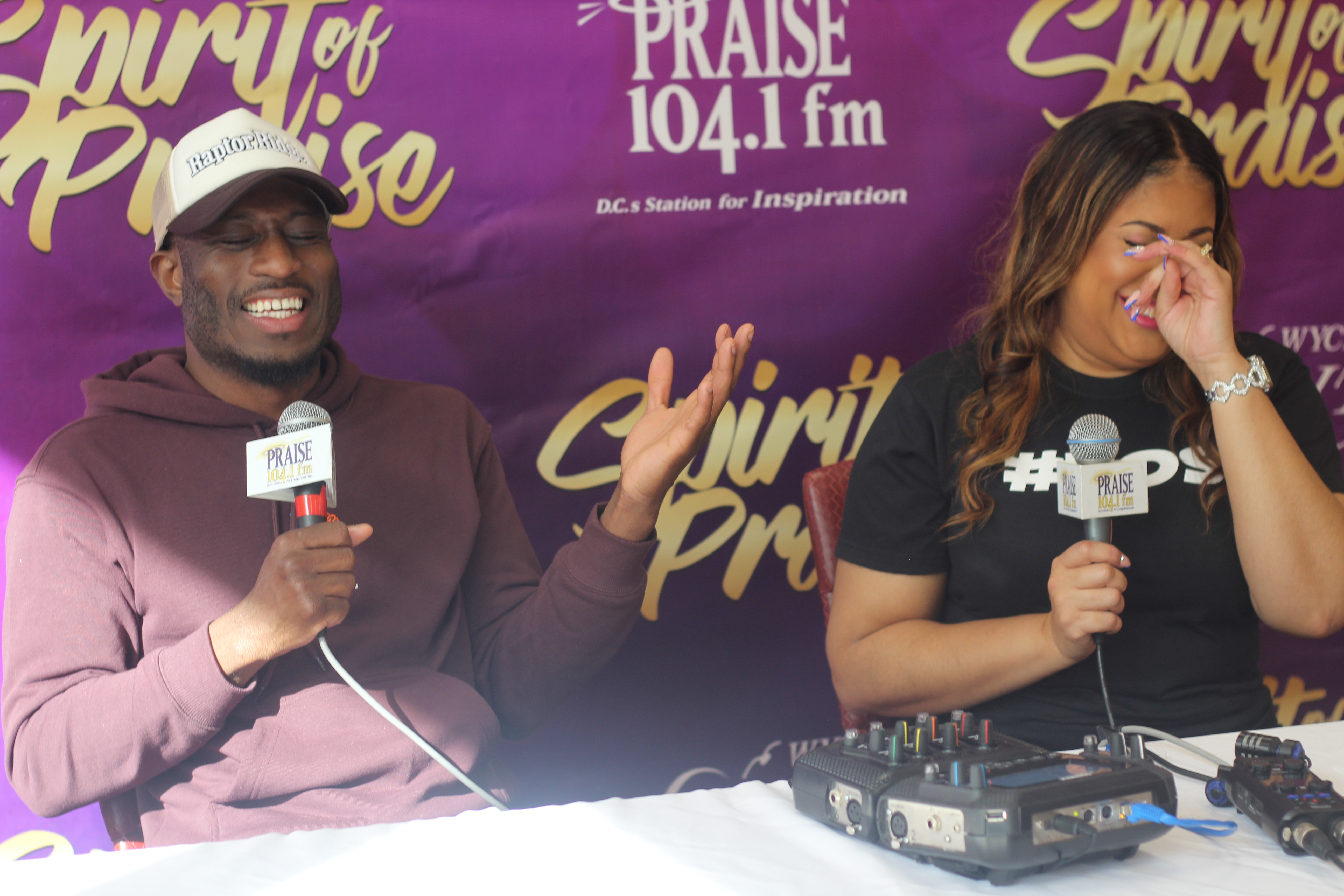 Backstage at The Wells Fargo 17th Annual Spirit of Praise Presented by Osteria Costa