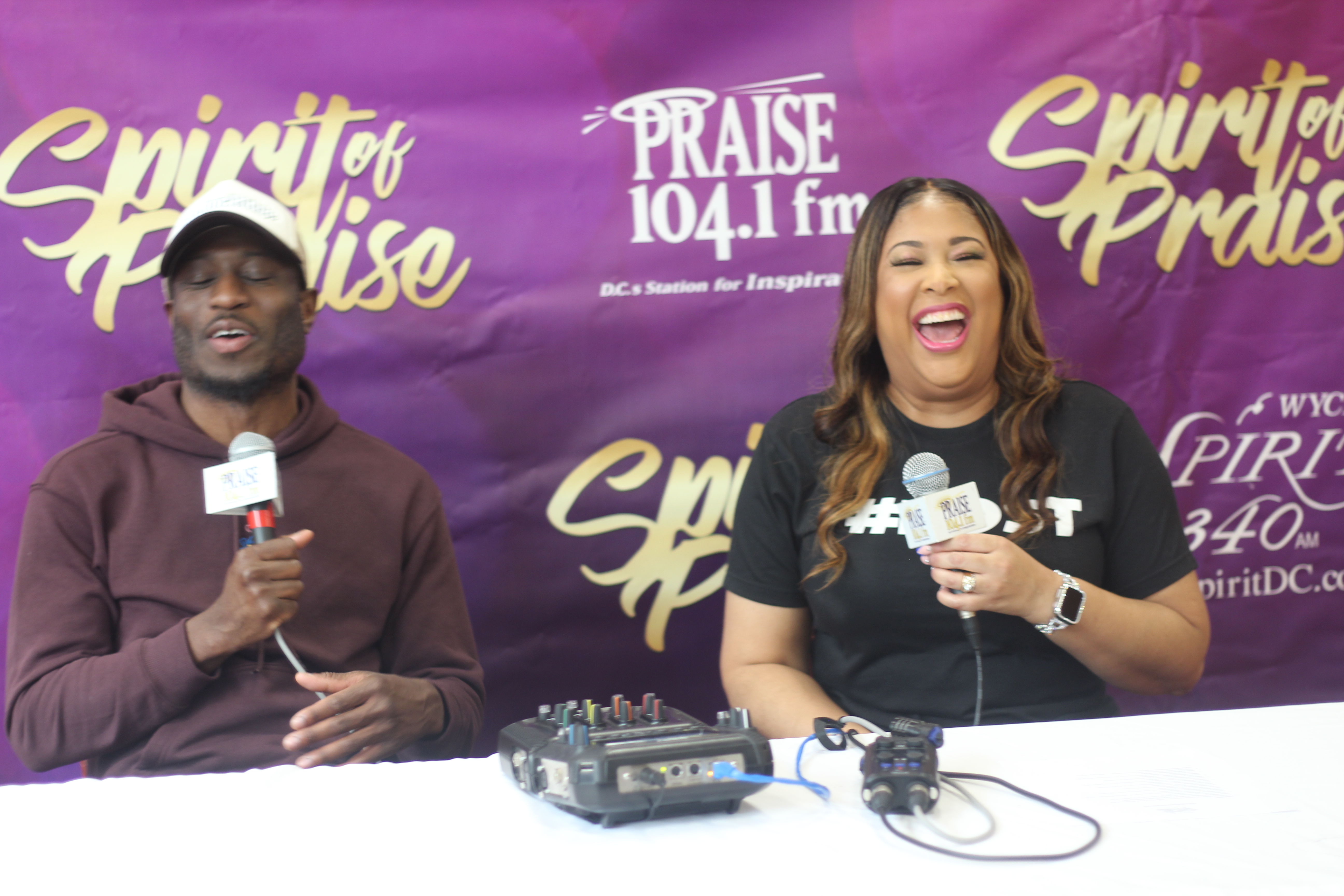 Backstage at The Wells Fargo 17th Annual Spirit of Praise Presented by Osteria Costa