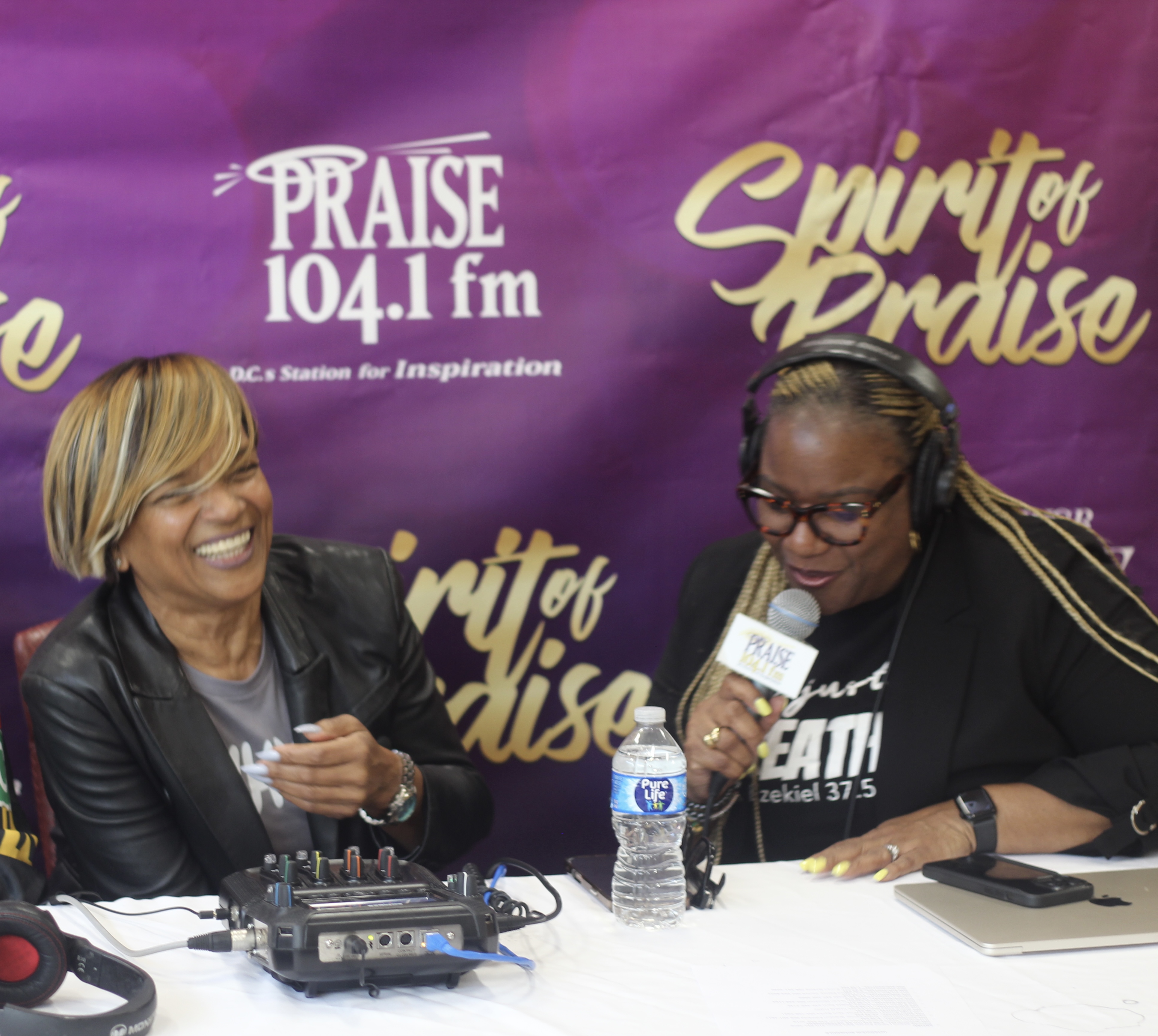 Backstage at The Wells Fargo 17th Annual Spirit of Praise Presented by Osteria Costa