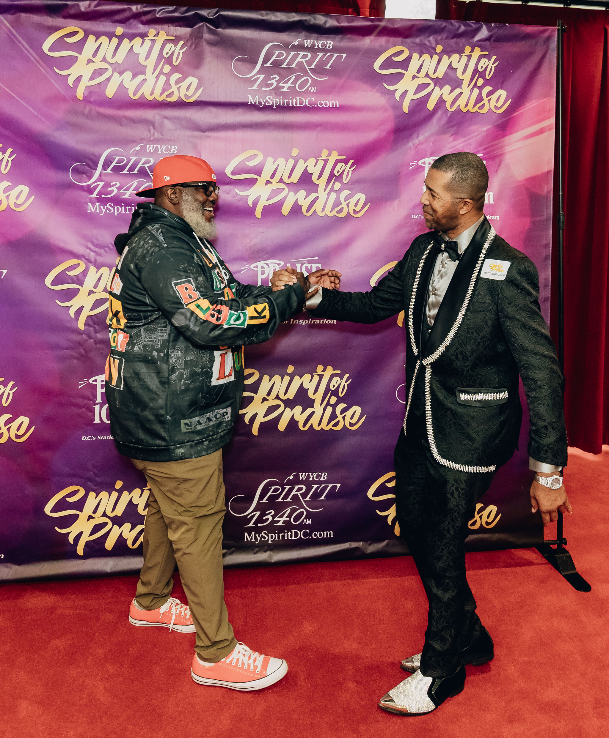 GRIFF Meet and Greet at the The Wells Fargo 17th Annual Spirit of Praise Presented by Osteria Costa