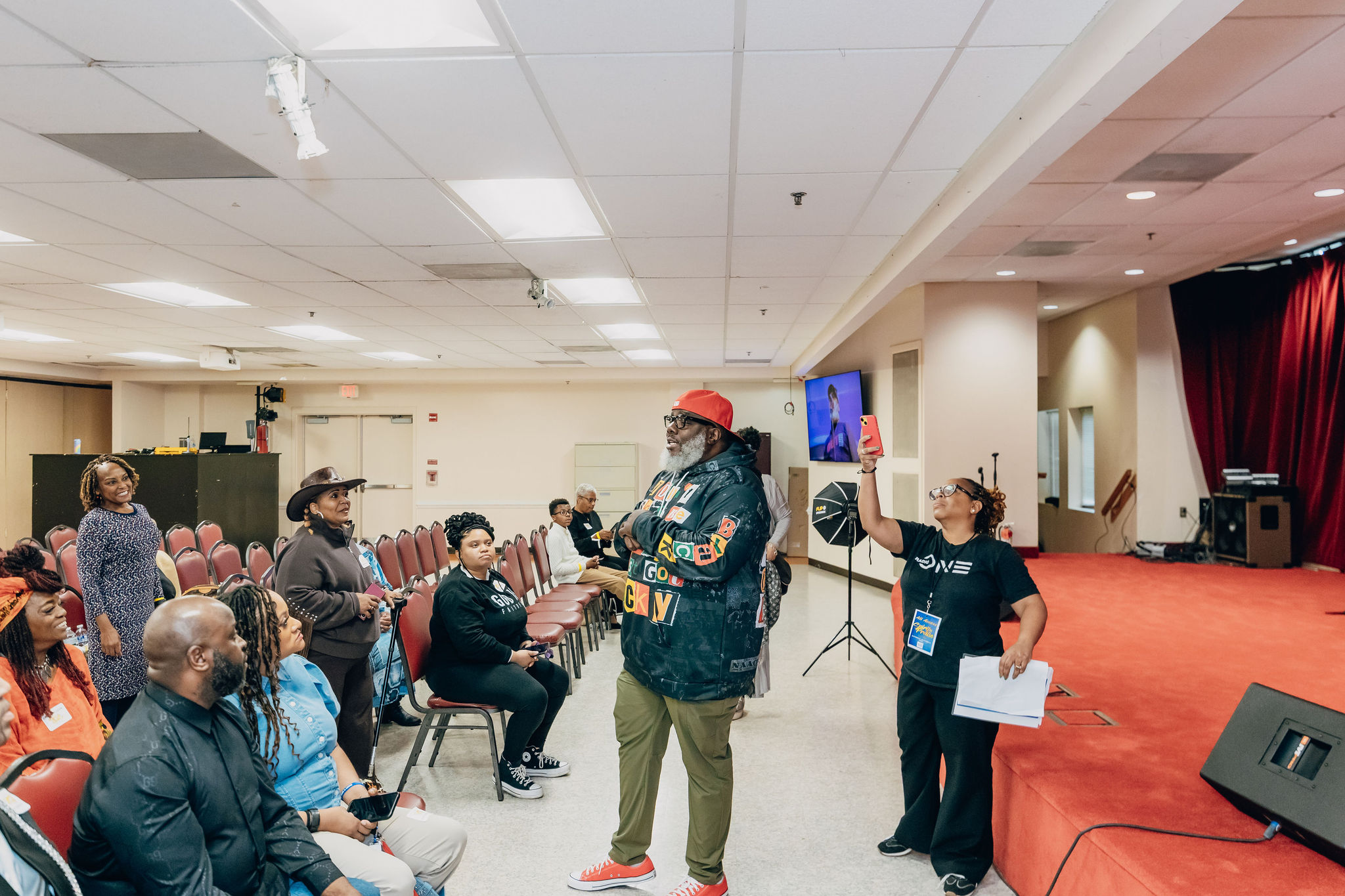 GRIFF Meet and Greet at the The Wells Fargo 17th Annual Spirit of Praise Presented by Osteria Costa