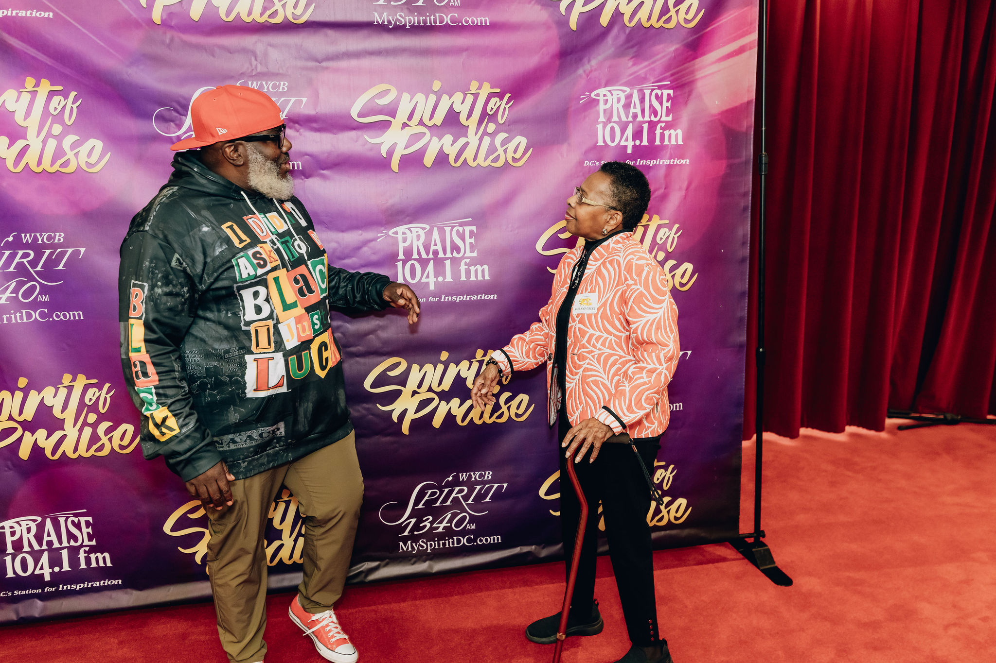 GRIFF Meet and Greet at the The Wells Fargo 17th Annual Spirit of Praise Presented by Osteria Costa